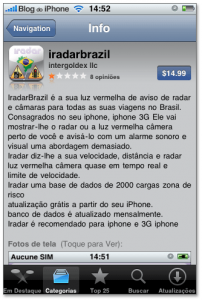 Texto descritivo muito mal traduzido para o português