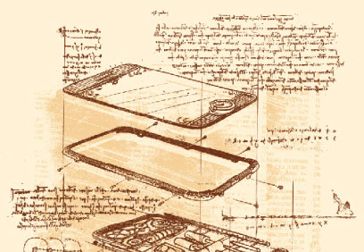 Esboços de Da Vinci