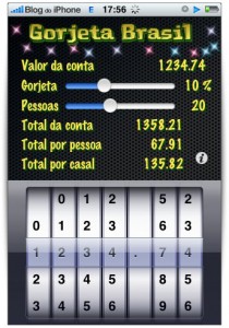 Gorjeta Brasil de cara nova