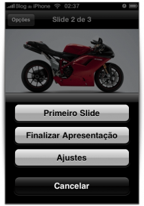 Opções