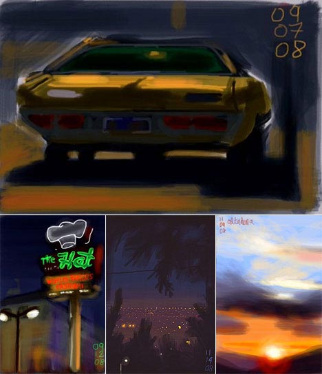 Pinturas feitas no iPhone