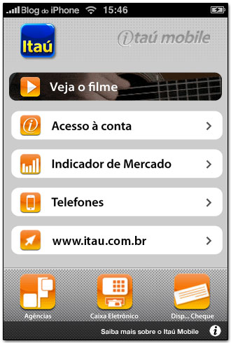 Itaú Mobile na App Store