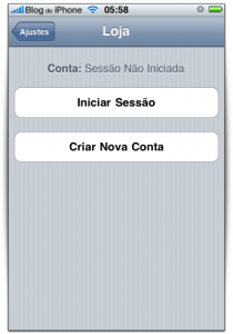 Gestão de contas