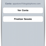 Gestão de contas da App Store