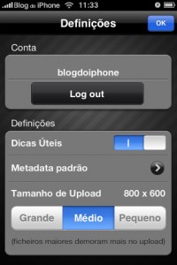 Conta do Flickr