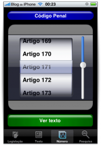 Buscas pelo número do artigo