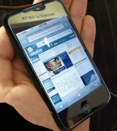 Imagem conceito do futuro iPhone