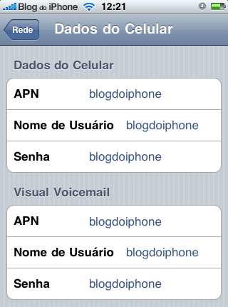 Config APN