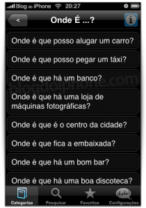 Pedido de informações