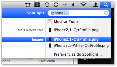 iPhone 21 facilmente encontrado no computador
