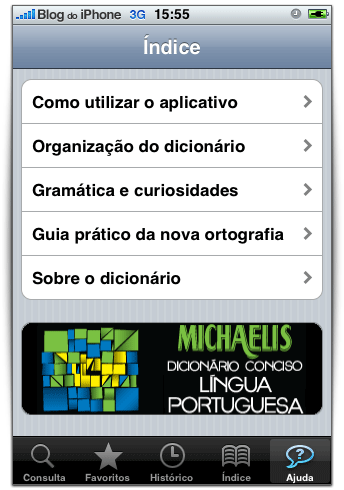 Índice de apoio