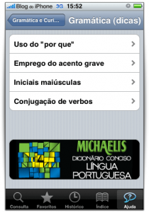 Dicas de gramática