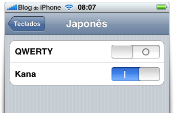 Teclado japonês