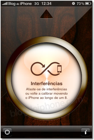 Interferências na bússola