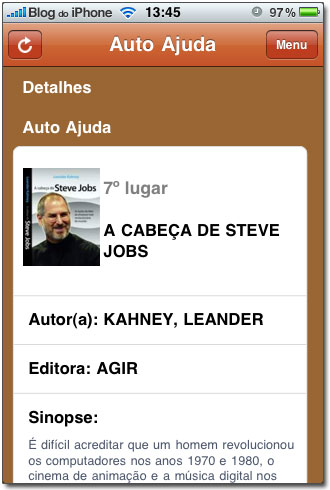 A Cabeça de Steve Jobs