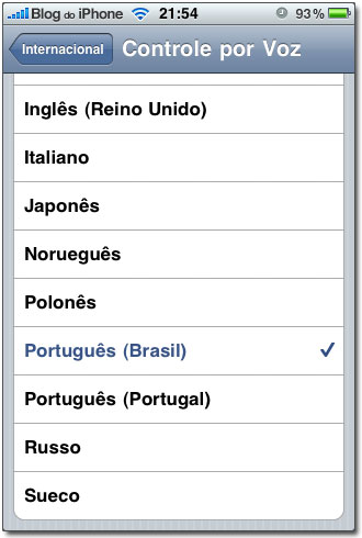 20 línguas compatíveis