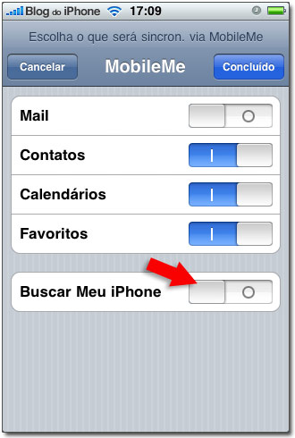 Busque meu iPhone