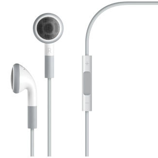 Fones de ouvido com controle remoto