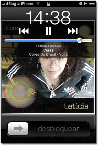 iPod com a tela travada