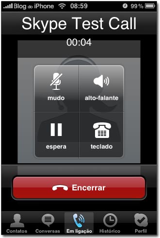 Skype em português