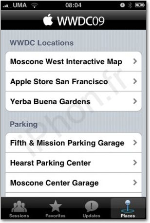 Aplicativo especial WWDC