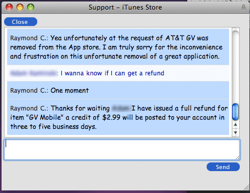 Resposta oficial da Apple