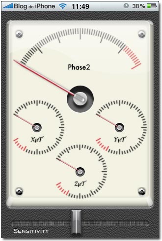 Detector de metal no iPhone