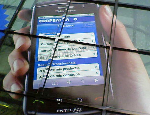 BlackBerry com cara de iPhone
