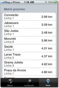 Estações mais próximas de você
