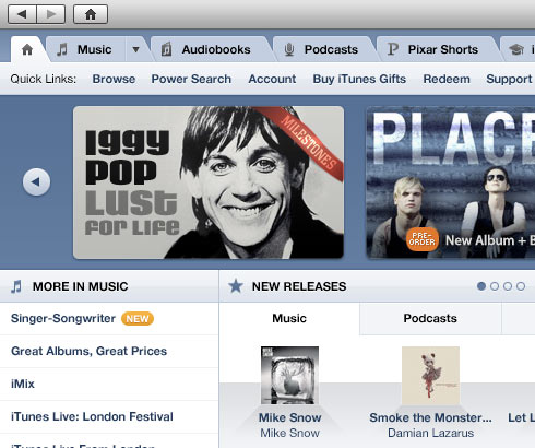 Nova iTunes Store