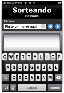 Sorteio de nomes