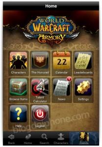 WoW Mobile Armory