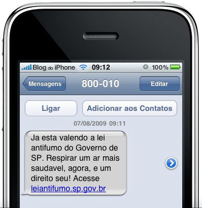 Alerta antifumo