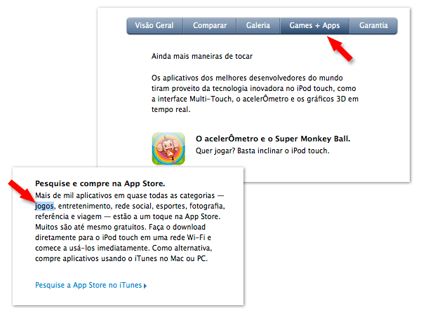Jogos na App Store