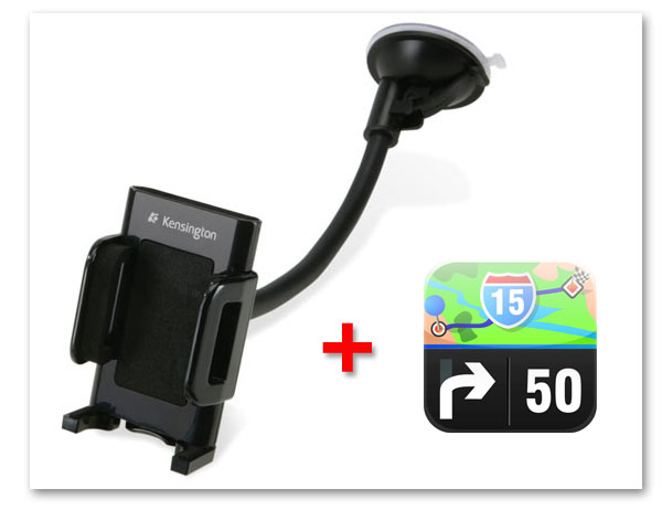 Suporte Kensington + Sygic Mobile Maps Brazil