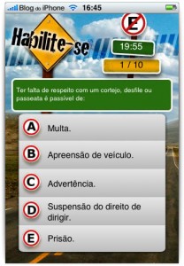 Simulado de perguntas