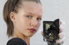 iPod que explodiu