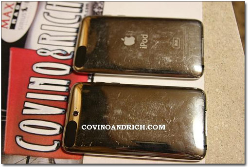 Comparação com o iPod anterior