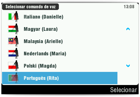 Mais de 30 línguas incorporadas