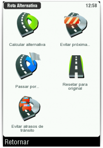 Rotas alternativas