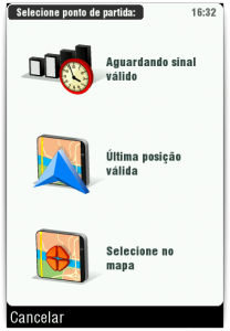 Ponto de partida