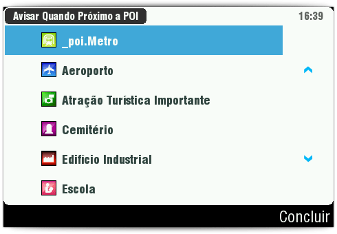 Pontos de interesse