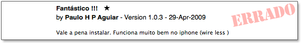 Gostou mas prejudicou