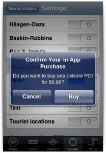 Compra In App