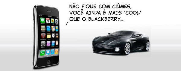 iPhone é mais cool que o carrão da Aston Martin