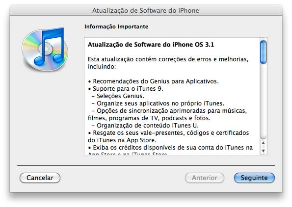 iPhone OS 31