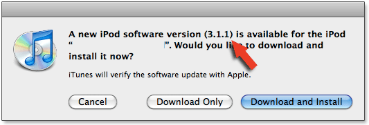 iPod OS 311