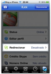 Redirecionar chamada