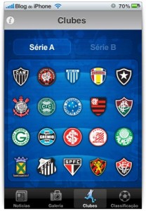 Times da série A e B