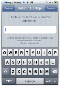 Código deve ser seguro
